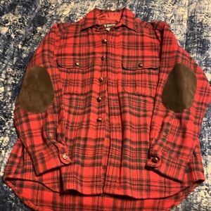 Vintage buffalo plaid flannel size S